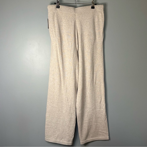 Gap | NWT Cozy Beige Drawstring Lounge Pants Wide Leg Women’s Size Small - Picture 4 of 5